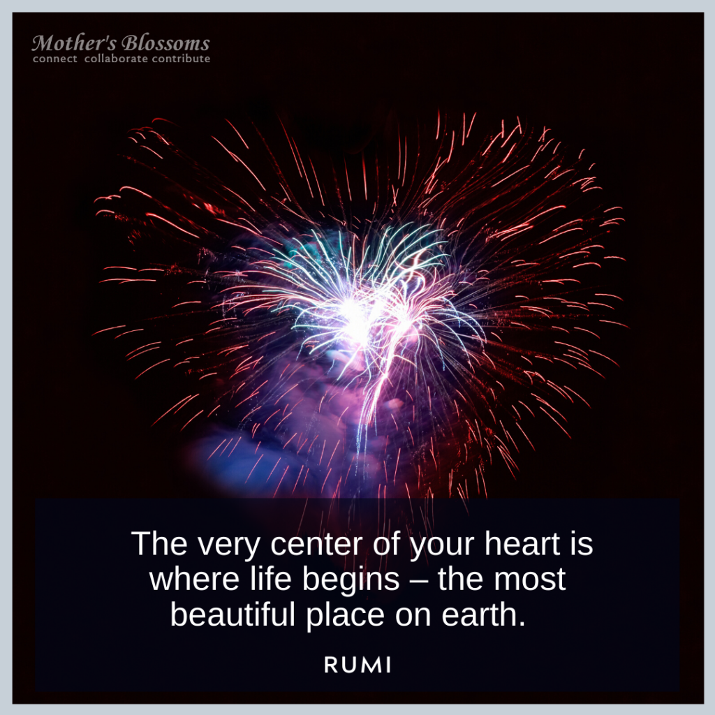 290 The Very Center Of Your Heart Is Where Life Begins – The Most Beautiful Place On Earth 1024x1024