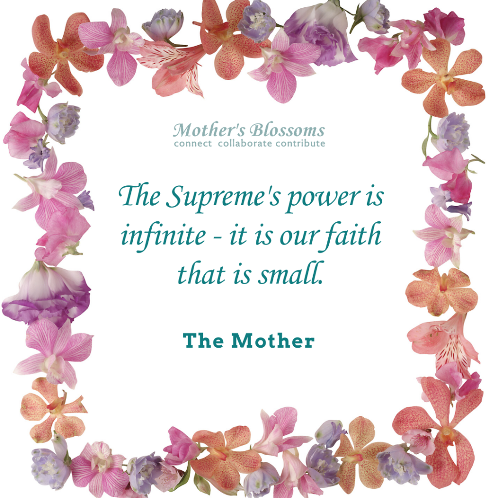 36 The Supreme S Power Is Infinite It Is Our Faith That Is Small. 1024x1024