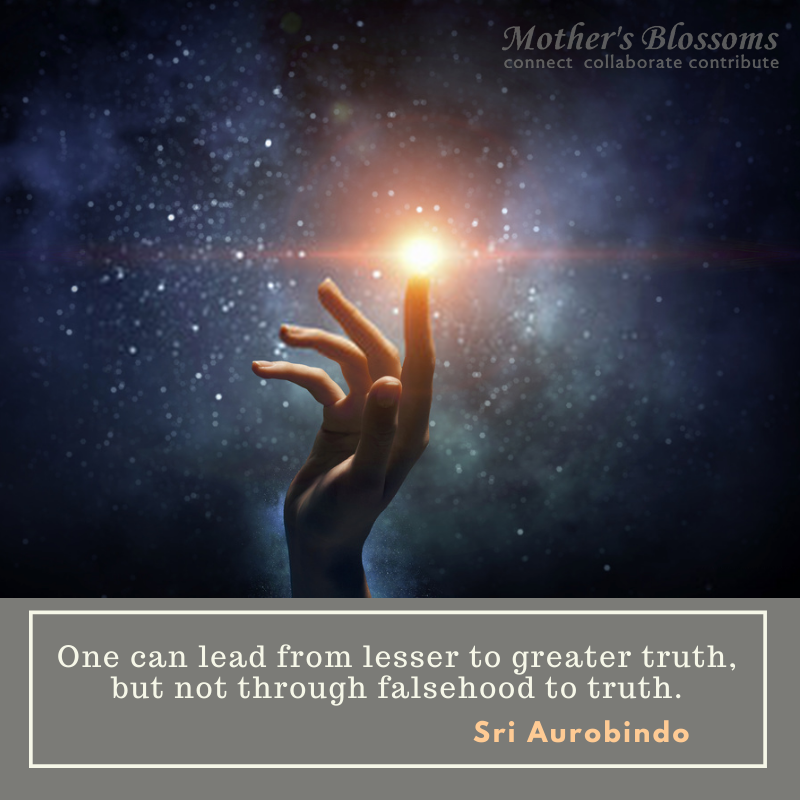 39 One Can Lead From Lesser To Greater Truth But Not Through Falsehood To Truth.